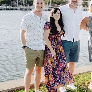 Dry Goods Floral Summer Maxi Dress with Lace-up Back